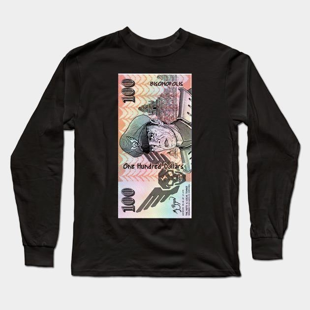 Bison dollas 2 Long Sleeve T-Shirt by Karambola